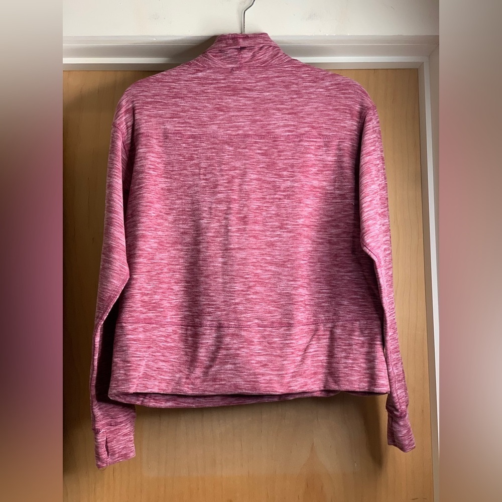 Avia Soft Brushed Jersey Mock Neck Sweater. Size-Medium(8-10) - Picture 3 of 4